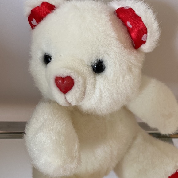 Gorgeous, Cute & Lovely 🥰 Hearts all Over❤️ Teddy 🧸 - Picture 5 of 5
